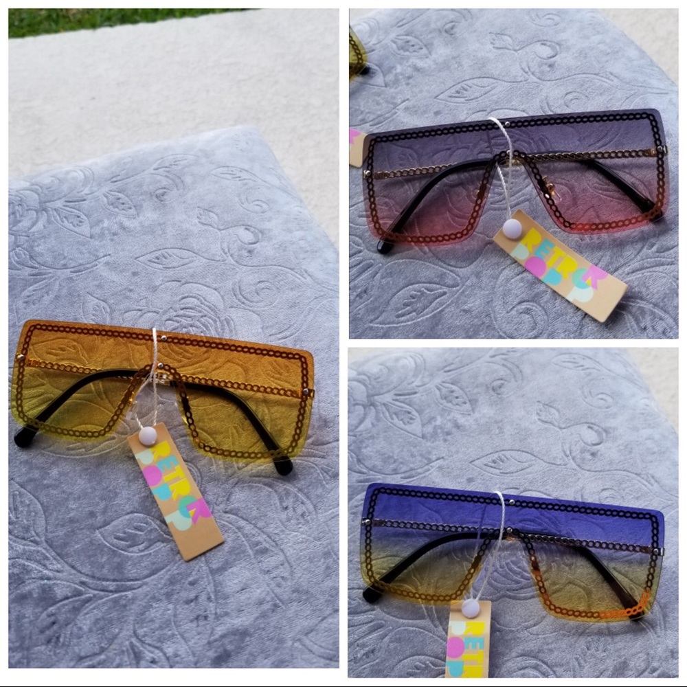 Retro Cat eye Frame over size